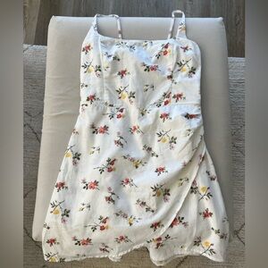 Abercrombie & Fitch white floral sundress